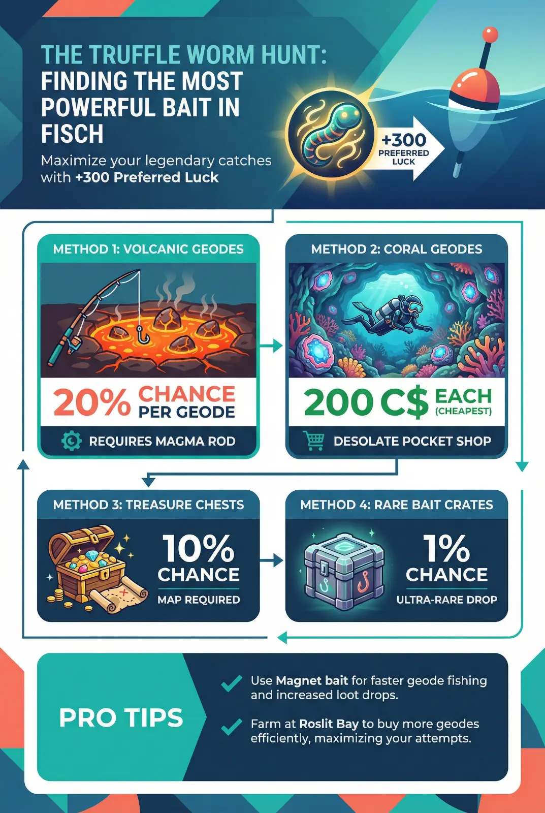 How to Get Truffle Worm in Fisch